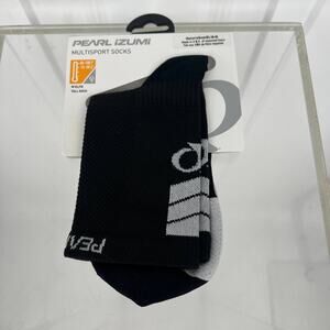 Pearl Izumi Womens Tall Socks Core Black Small 14251803 Elite Stretch NWT